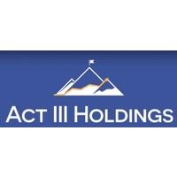 ACT III HOLDINGS