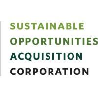 SUSTAINABLE OPPORTUNITIES ACQUISITION