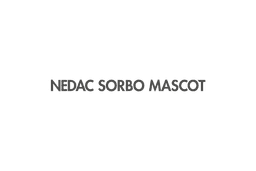 Nedac Sorbo Mascot